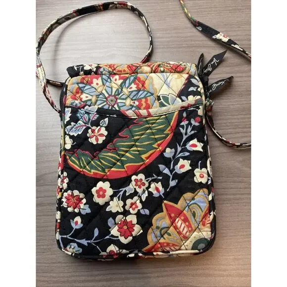 Vera Bradley Mini Hipster Crossbody Purse. Versailles Pattern Retired - Picture 6 of 9